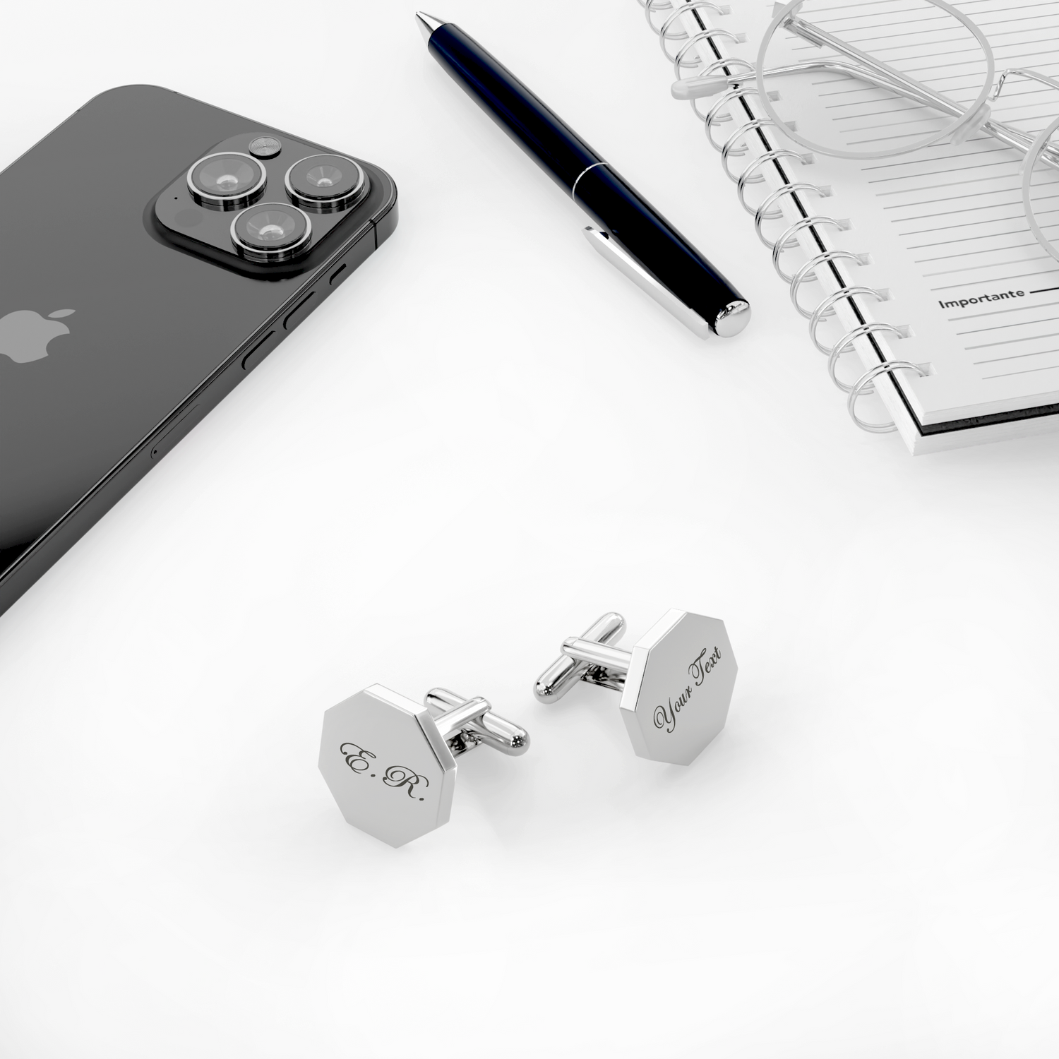 Personalized Engraved Cufflinks